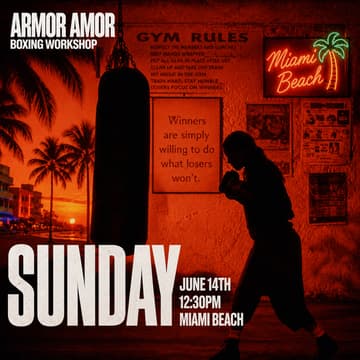 Cover Image for Armor Amor Boxing Workshop Miami