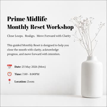 Cover Image for Prime Midlife May Reset Workshop