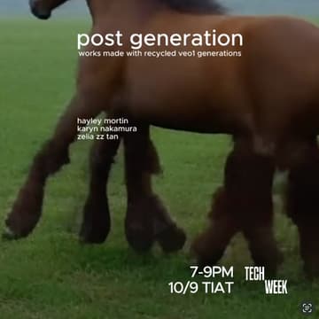 Cover Image for Post Generation | opening reception at TIAT