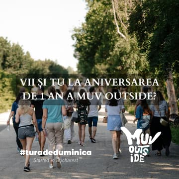 Cover Image for Tura de duminică x MUV Outside: Herăstrău x Roaba de Cultură