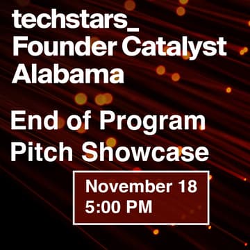 Cover Image for Techstars Founder Catalyst Alabama Fall 2026 Pitch Showcase
