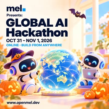 Cover Image for Global AI Hackathon - Devcon 2026 By Mel