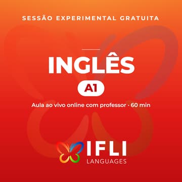 Cover Image for Aula Experimental Gratuita | English Immersion A1