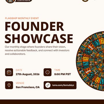 Cover Image for Founders Showcase