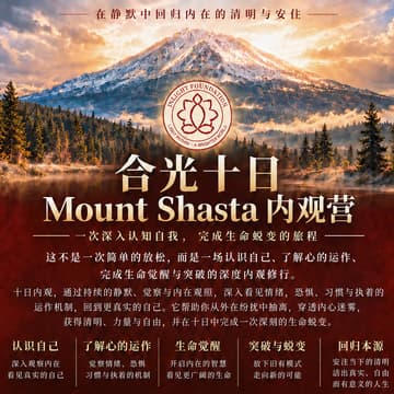 Cover Image for 合光十日内观 (Vipassana)