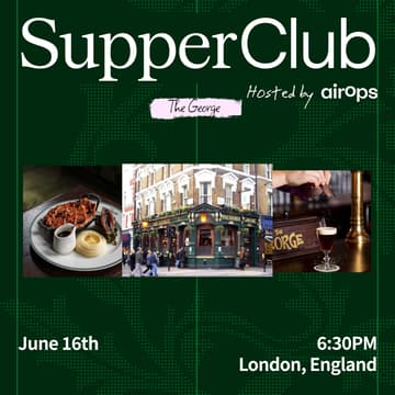 Cover Image for Marketing Leaders Supper Club (London)