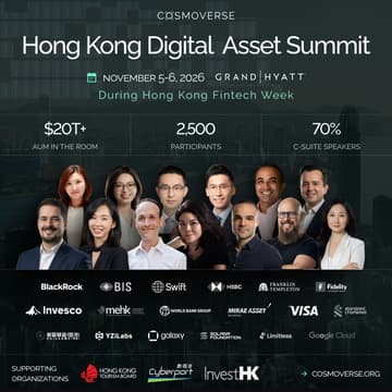 Cover Image for Hong Kong Digital Asset Summit by Cosmoverse