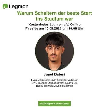 Cover Image for Warum Scheitern der beste Start ins Studium war