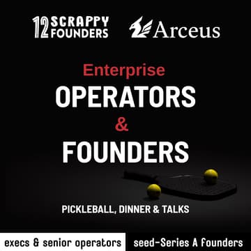 Cover Image for PickleTalk: Enterprise Operators × AI Founders (Seed to Series A)