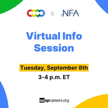 Cover Image for Careers at NFA: Info Session & Q&A