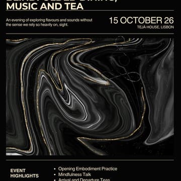 Cover Image for LISTEN · Blindfolded Dining, Music and Tea