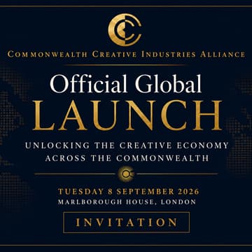 Cover Image for The Official Global Launch of the Commonwealth Creative Industries Alliance (CCIA)