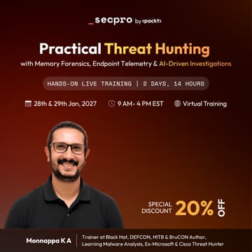 Cover Image for Practical Threat Hunting with Memory Forensics, Endpoint Telemetry & AI-Driven Investigations