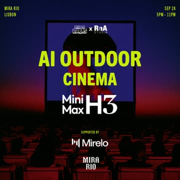 Cover Image for LISBON LORAS ⌁ Outdoor Cinema with MiniMax H3