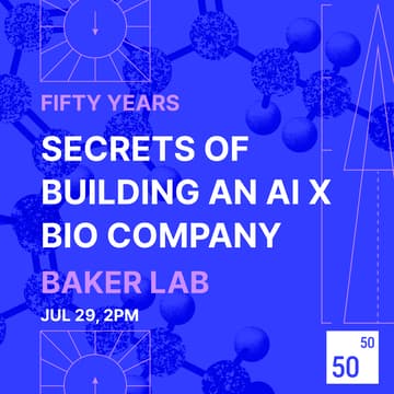 Cover Image for Secrets of Building an AI x Bio Company