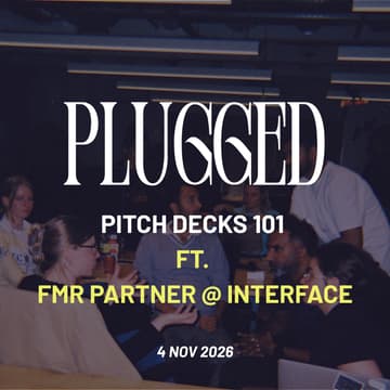 Cover Image for Pitch Decks 101 ft. Former Partner @ Interface