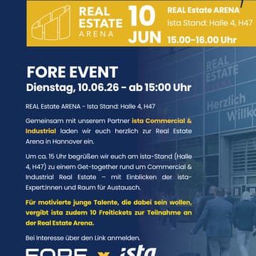 Cover Image for Real Estate Arena - Fore x ista
