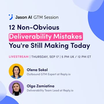 Cover Image for 12 Non-Obvious Deliverability Mistakes You're Still Making Today