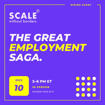 Cover Image for [Employer Job Fair] The Great Employment Saga