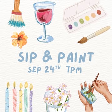 Cover Image for Mom's Night Off:Sip & Paint