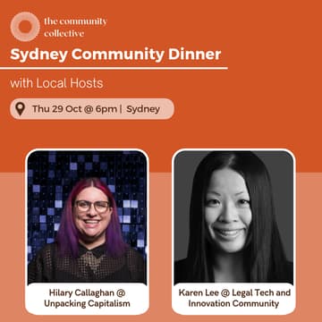Cover Image for 🏵 Sydney Community Dinner