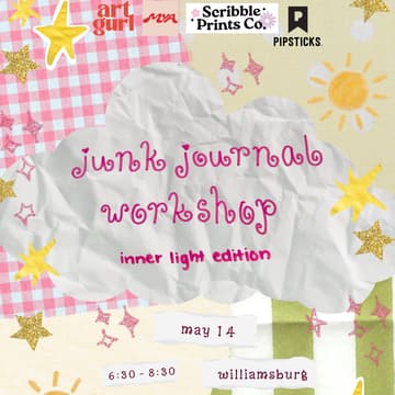 Cover Image for junk journaling workshop: inner light edition