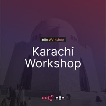 Cover Image for n8n Karachi Workshop