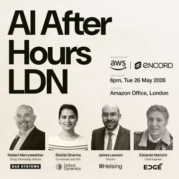 Cover Image for [London] AI After Hours - Encord x AWS
