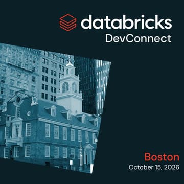 Cover Image for Databricks DevConnect | Boston