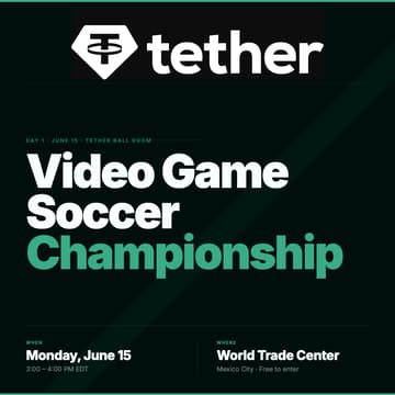 Cover Image for 🎮 Video Game Soccer Championship at Stablecoin Conference - Presented by Tether
