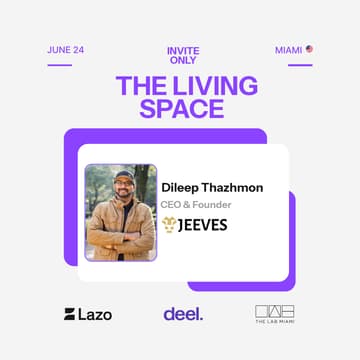 Cover Image for The Living Space by Lazo, Deel & The Lab Miami