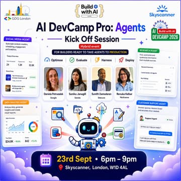 Cover Image for AI DevCamp Pro: Agents Kickoff Session