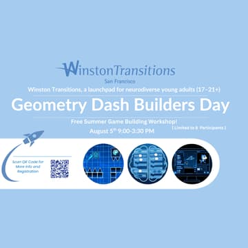 Cover Image for Geometry Dash Builders Day: Free Summer Game Building Workshop!