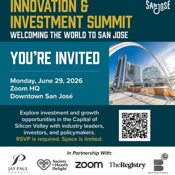 Cover Image for Innovation & Investment Summit: Welcoming the World to San José