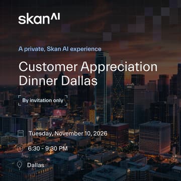 Cover Image for Skan AI Customer Appreciation Dinner | Dallas