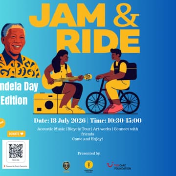 Cover Image for Jam&Ride Mandela Day Edition