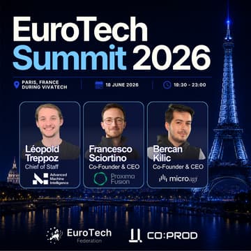 Cover Image for EuroTech Summit 2026