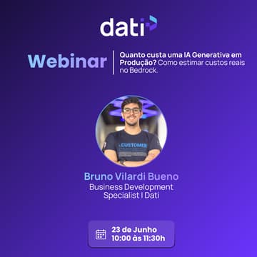 Cover Image for Quanto custa uma IA Generativa em Produção? Como estimar custos reais no Bedrock