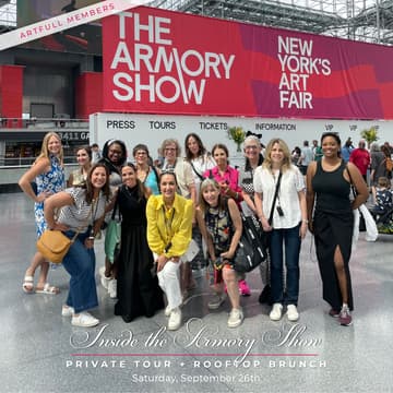 Cover Image for Inside the Armory Show: Private Tour + Rooftop Brunch (Members Only)