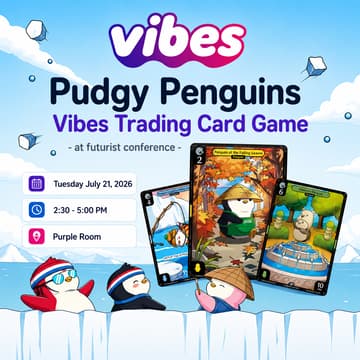 Cover Image for Pudgy Penguins Vibes Trading Card Game