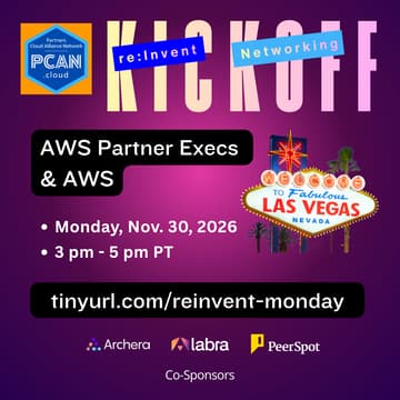 Cover Image for PCAN.cloud re:Invent Networking Kickoff!