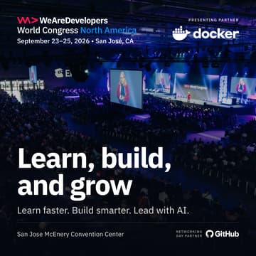 Cover Image for WeAreDevelopers World Congress North America (with Docker & GitHub)