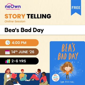 Cover Image for FREE Storytelling Session : Bea's Bad Day (2-6 Years)