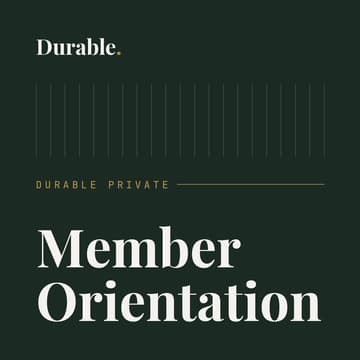 Cover Image for September Member Orientation
