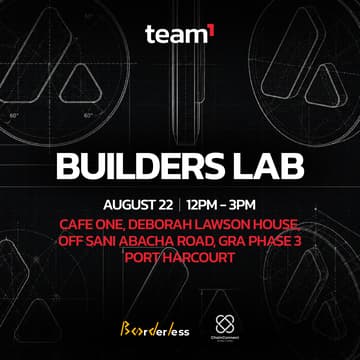 Cover Image for Team1 Builders Lab, Port-Harcourt