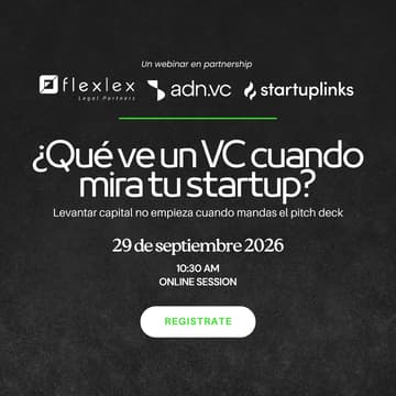 Cover Image for ¿Qué ve un Venture Capital cuando mira tu startup?