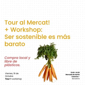 Cover Image for Tour al Mercat: ser sostenible es más barato