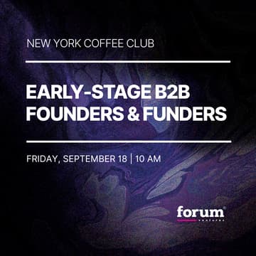Cover Image for NYC Coffee Club | Early-Stage B2B Founders & Funders
