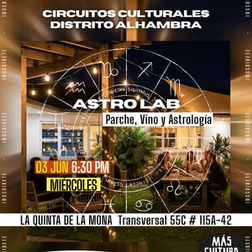 Cover Image for ASTRO LAB: Parche, Vino y Astrología