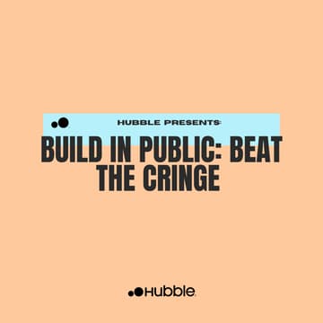 Cover Image for Grow in public: beat the cringe